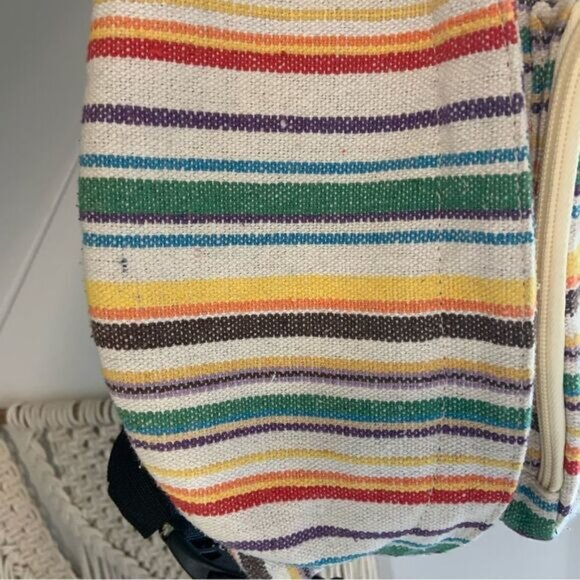 KAVU Interwoven Prism Stripe Rope Sling Bag - Picture 12 of 16